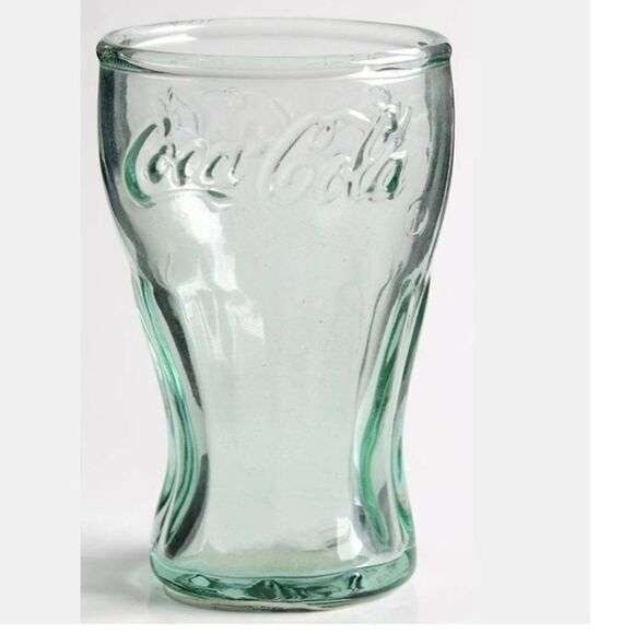 Mini Coca Cola Glass Tumbler Cup - Picture 1 of 9